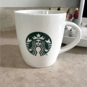 Classic White Starbucks Mug